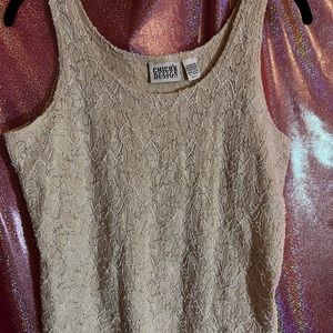Embroiderd tank top